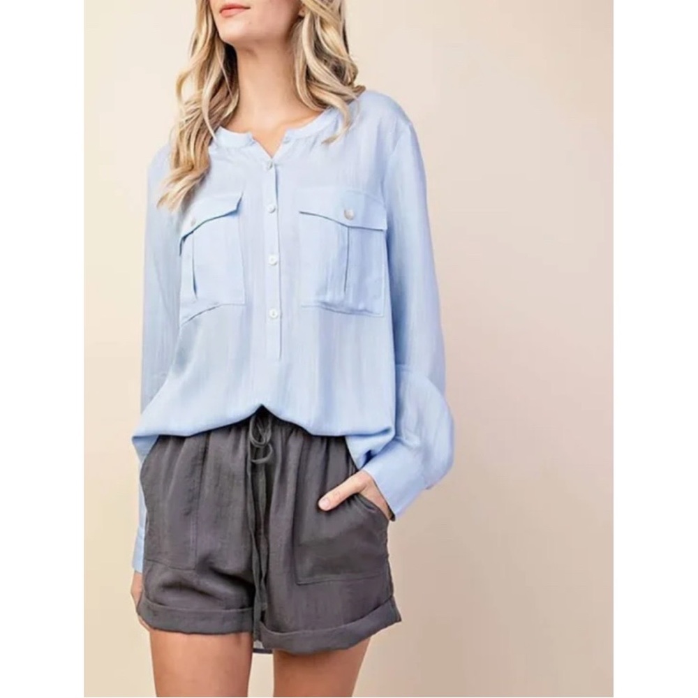 Kori | Button Up Top